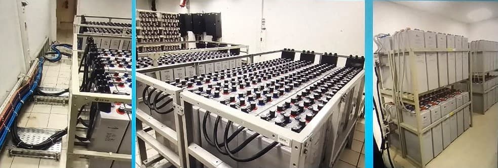Batteries 2V, 6V, 12, 24V & 48V de100AH à 3000AH pour grande capacité de stockage d'énergie électrique pour Des Nano & Micro centrales Solaires, DATA CENTERS, Lignes de production ininterrompues, etc...